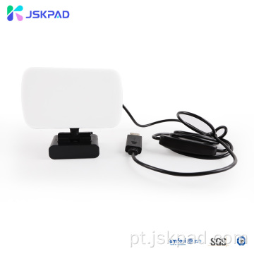 Kit de iluminação para videoconferência fotográfica usb selfie